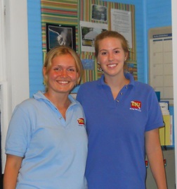 Laura Louon and Mollie Sinnott